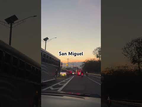 By pass Gerardo barrios San Miguel #elsalvador
