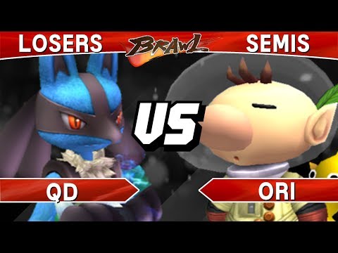 Smash Brawl - QD (Lucario) vs Ori (Olimar) - TBH8 Losers Semis