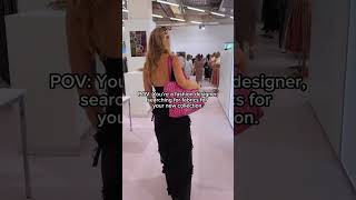 In search of new fabrics! || #oceanfighter #fashion #brand #luxury #fashiontiktok #fashiondesigner