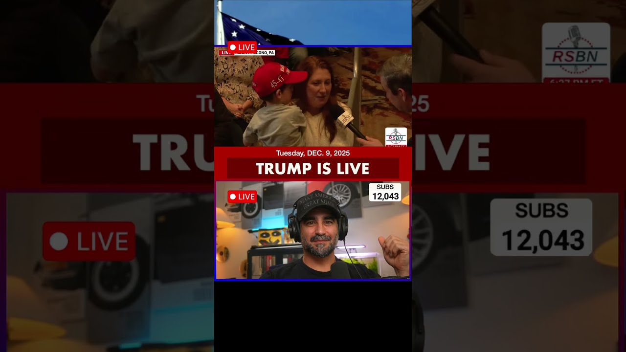 Trump Gives Speech on the Economy - Rep America with Medi - LIVE