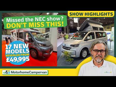 See 18 new campervans and motorhomes - highlights of the NEC show, February 2026