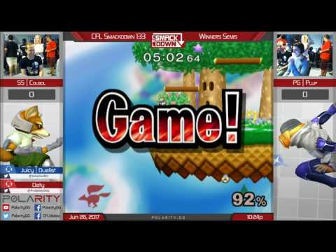 CFL Smackdown 133 Melee - PG | Plup (Fox) vs SS Colbol (Fox) - Winners Semis