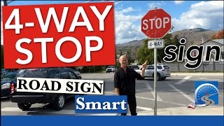 4-Way STOP Sign | Pass a Road Test Smart