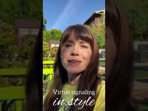 Virtue Signaling In Style