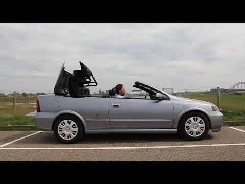 Dak dicht doen Opel Astra cabrio 1.8 16V uit 2003