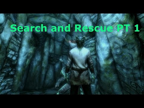 Lets Play SKYRIM Ep 28 - Darkwater Pass and saving Derkeethus