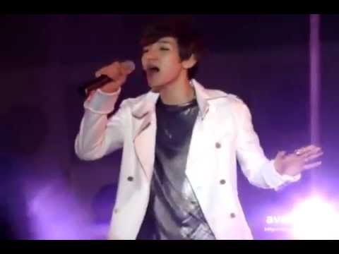 [FanCam] 120712 EXO-K [Baekhyun] - What is Love at 2012 Yeosu Expo Pop Festival