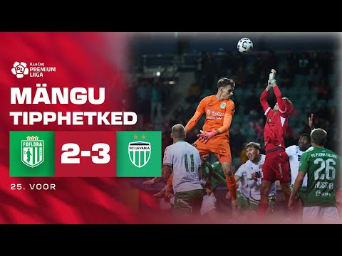 Tallinna FC Flora - Tallinna FCI Levadia I 2:3 I A. Le Coq Premium liiga 23. voor I 2025