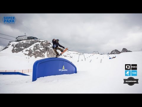 Showdown of a glorious QParks Snowboard Tour – Blue Tomato Roof Battle @ Superpark Dachstein