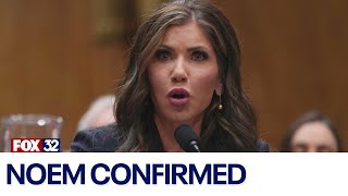 Senate confirms Kristi Noem as Homeland Security chief