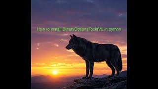 Download the video "How to install BinaryOptionsToolsV2 to use Pocket Option API"