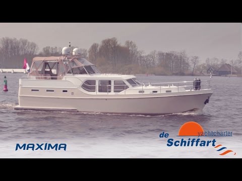 De Schiffart Yachtcharter - Wellness Kotterjacht Maxima - Motorboot huren in Friesland