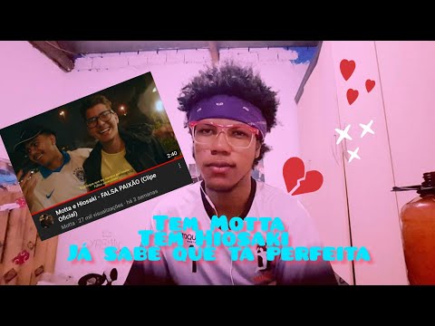 JV REACT- Motta e Hiosaki - FALSA PAIXÃO (Clipe Oficial)