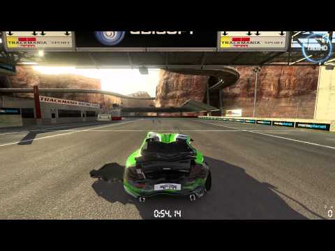 Trackmania 2 - Canyon Gameplay
