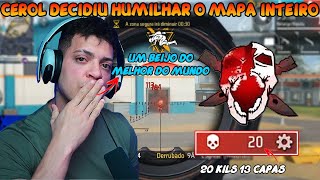 🤩CEROL DECIDIU JOGAR SOLO NA RANQUEADA E MOSTROU PORQUE É O MELHOR DO MUNDO E HUMILHOU🤩