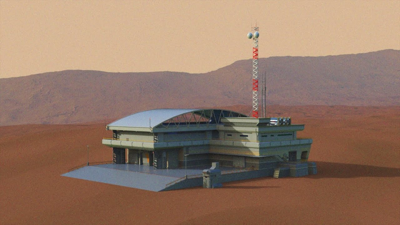 Sci-fi architecture 2 3D Model