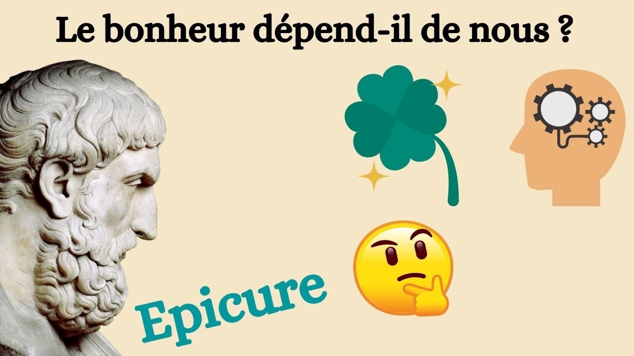 Epicure : le bonheur dépend-il de nous ?