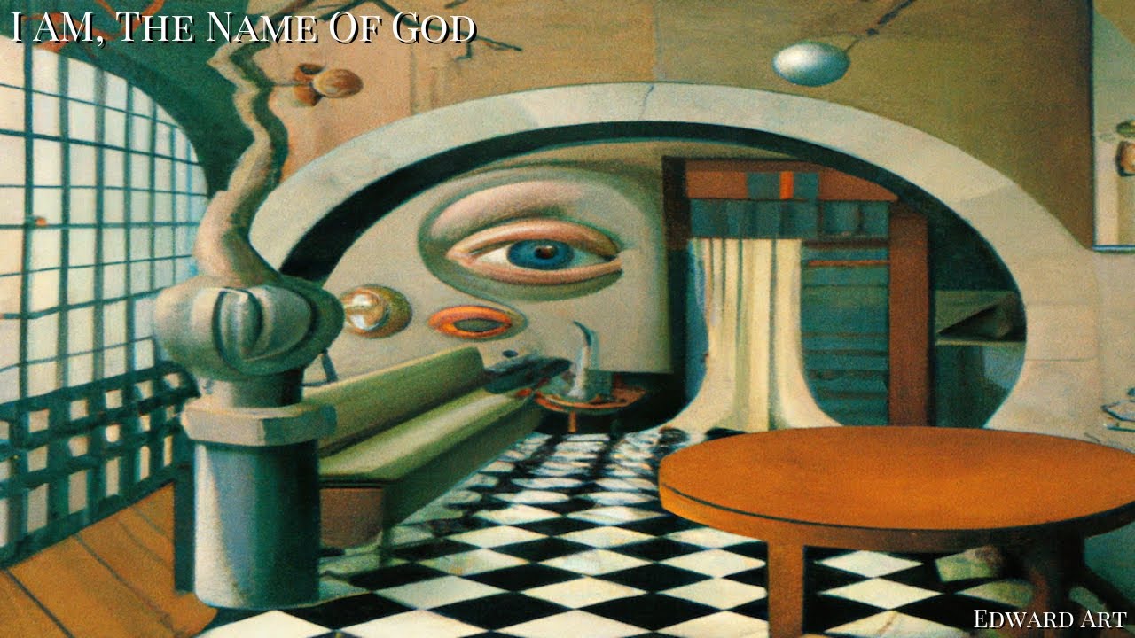 I AM, The Name Of God - Edward Art (Neville Goddard Inspired)