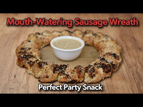 This Sausage Bite Wreath Will Be the First Thing Gone at Your Holiday Party