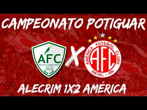 Melhores Momentos - Alecrim 1X2 América - Campeonato Potiguar - 03/04/2017