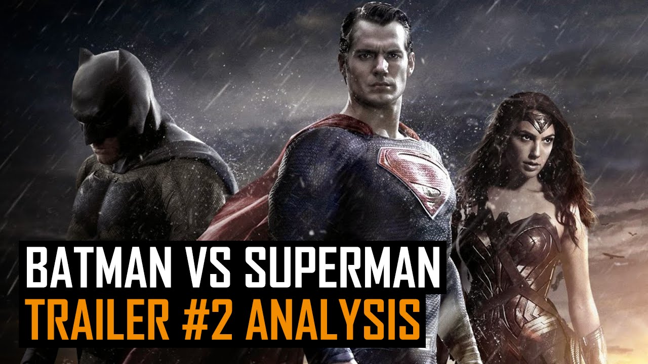 Batman vs Superman trailer analysis - Everything you need to know - YouTube