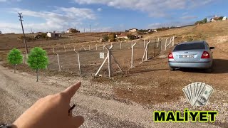 Arsamda Yerden Su Çıkarttım - Tel örgü - Peyzaj - Ağaçlandırma