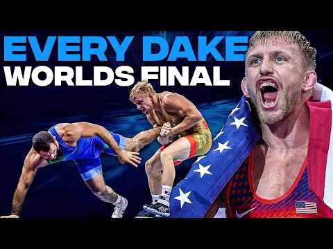 Every Kyle Dake World Championships Final