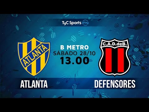 Primera B Metropolitana: Atlanta vs. Defensores de Belgrano l #PrimeraBenTyC