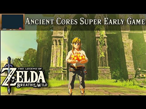 3 Ancient Cores Super Early Game | The Legend of Zelda, BOTW Tutorial
