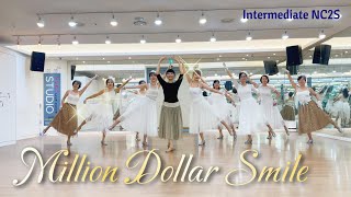 Million Dollar Smile Line Dance (Intermediate NC2S)