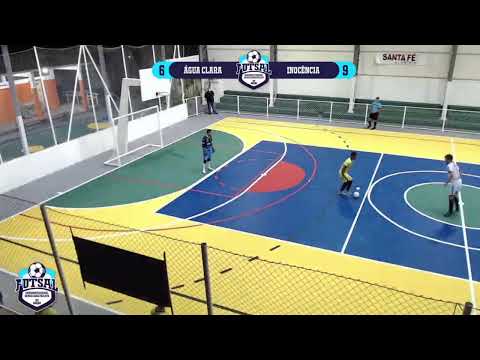 ASAS ÁGUA CLARA X INOCÊNCIA: 15ª CAMPEONATO REGIONAL DE FUTSAL NOVA CANAÃ