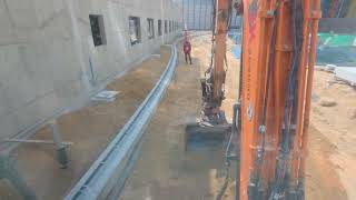 3w굴착기 굴삭기 부대토목 작업 jk틸트 excavator digger operator korea