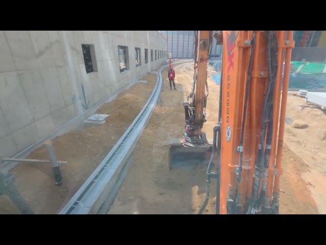 3w굴착기 굴삭기 부대토목 작업 jk틸트 excavator digger operator korea