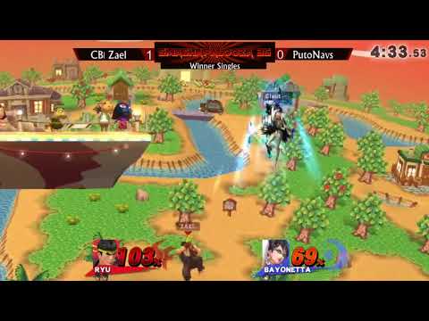 SmashaPalooza 35: Winners Quarters - Zael (Ryu) vs PutoNavs (Bayo)