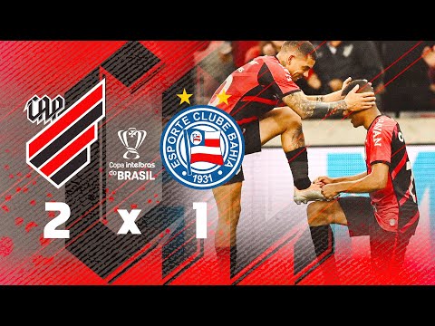 Gols e lances de Athletico Paranaense x Bahia