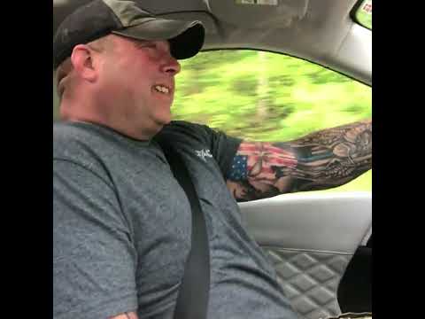 This tough guy didn&rsquo;t see it coming...his smile said it all