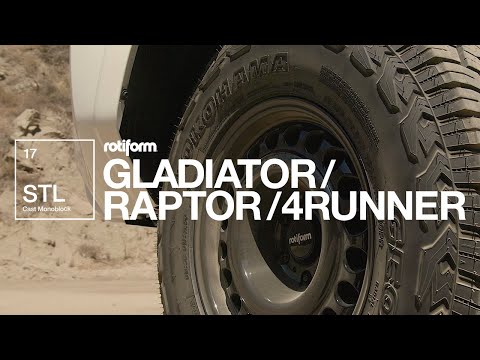 Rotiform STL Cast Monoblock Wheels | Gladiator / Raptor / 4Runner