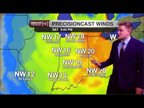 Newslink Indiana Weather 04/01/16 - Caleb Saylor