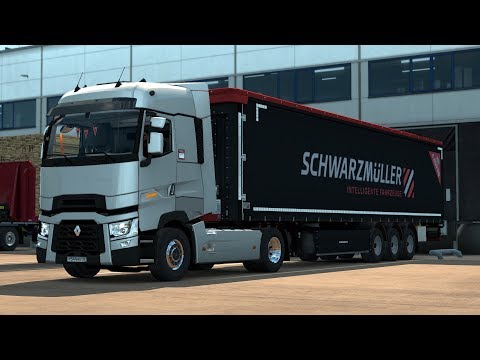ETS 2 1.35 - ProMods 2.41 - Renault Range T 480 Comfort - Trip: Panevėžys - Elbląg