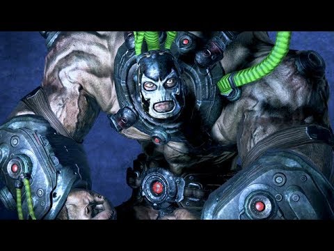 Batman Arkham Asylum Gameplay German - Bane Boss Fight
