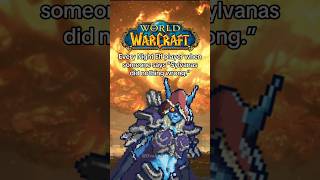 Every Night Elf player when someone says: Sylvanas did nothing wrong #worldofwarcraft #warcraft #mmo