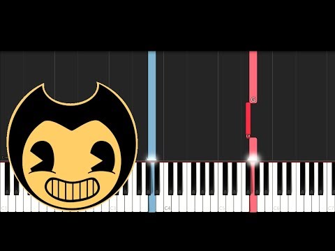 Bendy and the ink machine Chapter 5 Credits Theme (Piano Tutorial)