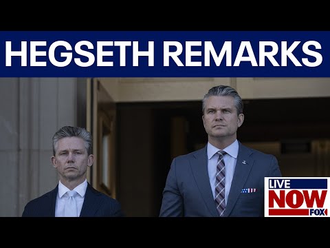 Video | Defense Sec Hegseth on drug boats