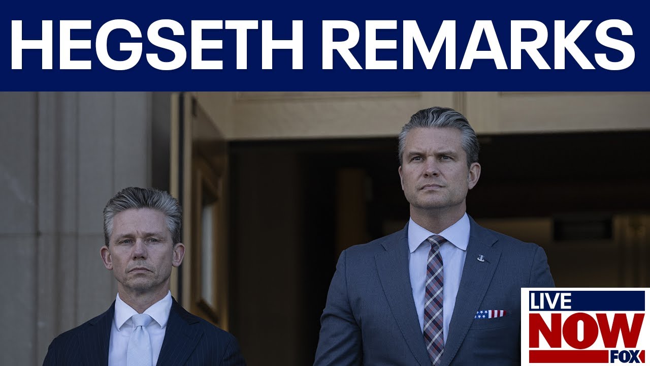 Defense Sec Hegseth on drug boats