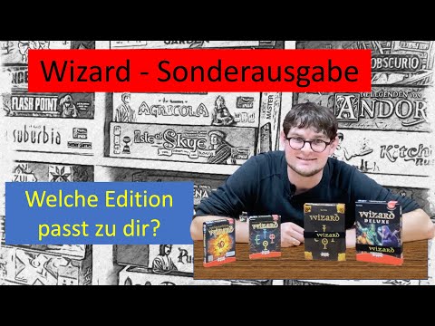 Wizard spezial - verschiedene Ausgaben im Vergleich