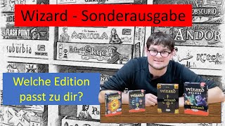 Wizard spezial - verschiedene Ausgaben im Vergleich