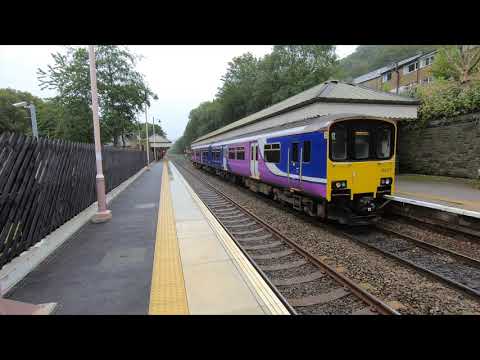 Hebden Bridge Railway Station, Calderdale, West Yorkshire, England - 28 August, 2019