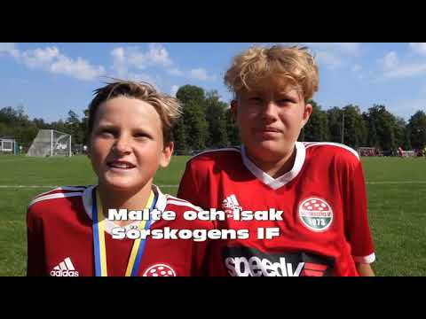 Katrineholm cup 2020 - Malte och Isak från Sörskogen P14 om cupen