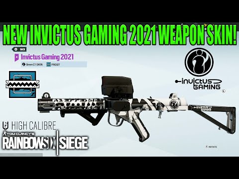 Invictus Gaming 2021 Weapon Skin - Rainbow Six Siege