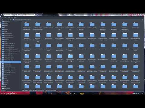 ArcoLinux : 3059 How to create your own polybar theme for i3wm - workflow video - forest theme
